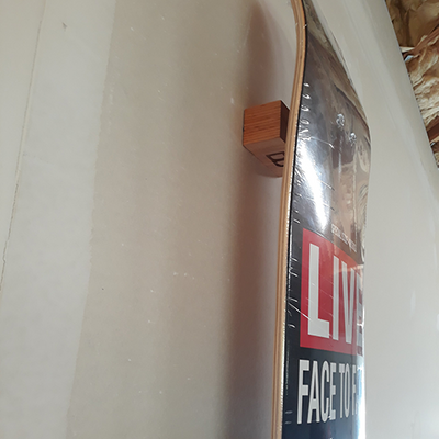 Deck Display - Skateboard/Longboard Wall Mounting Kit (Single)